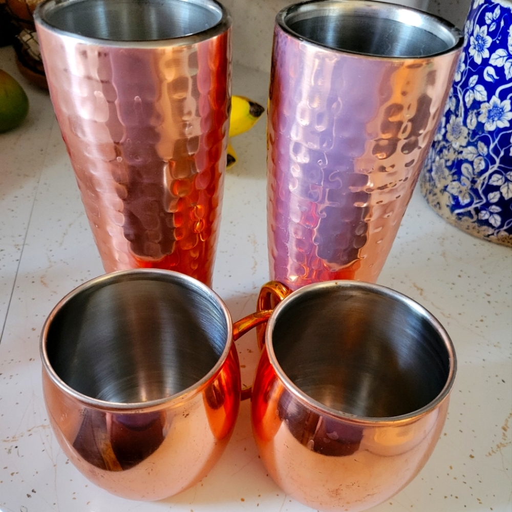 Copper cups